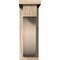 Ekena Millwork Del Monte Smooth Corbel w/Backplate, Douglas Fir, 5 1/2"W x 12"D x 16"H COR06X12X16DEL01SDF - alternate 3